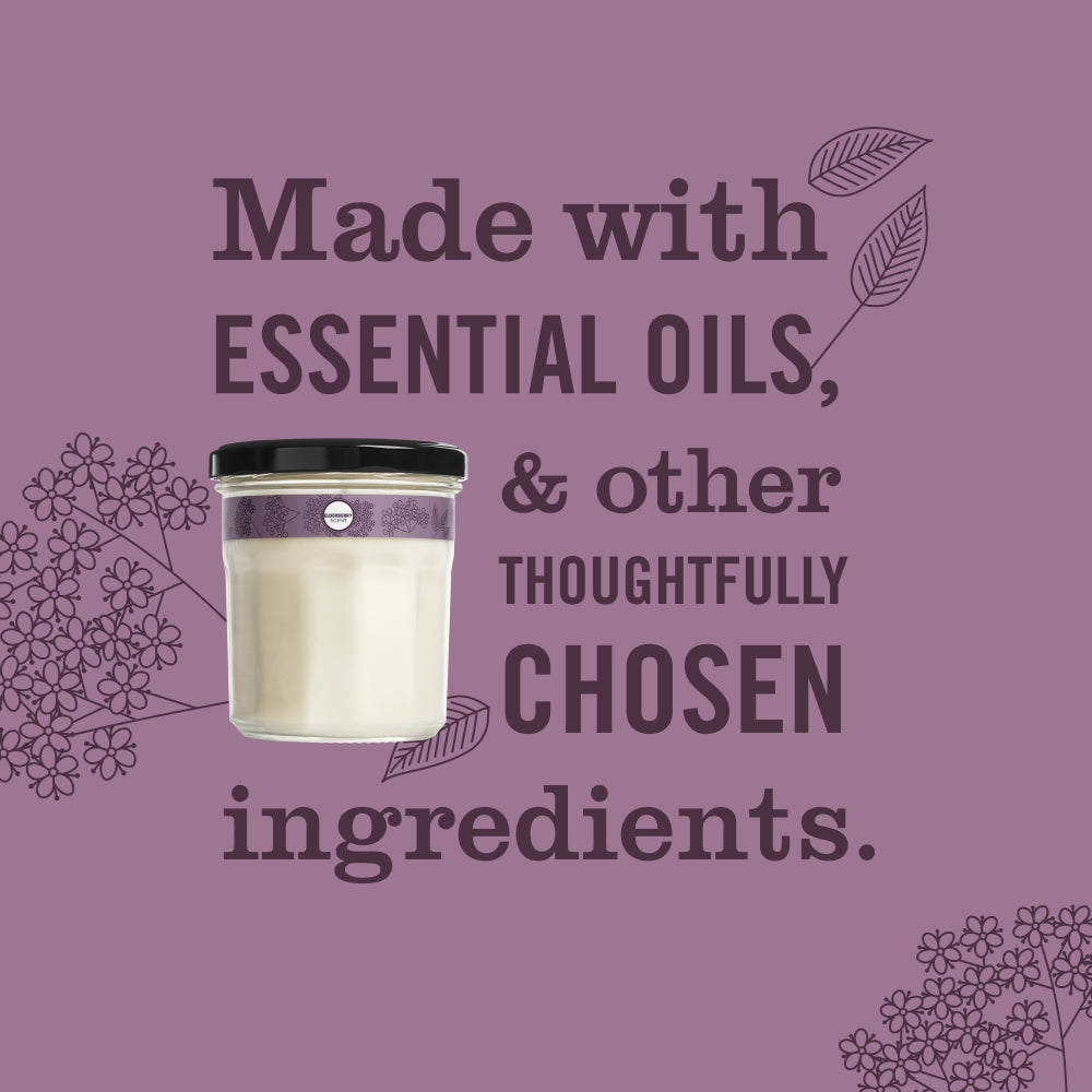 Elderberry Soy Candle Large - Image 6