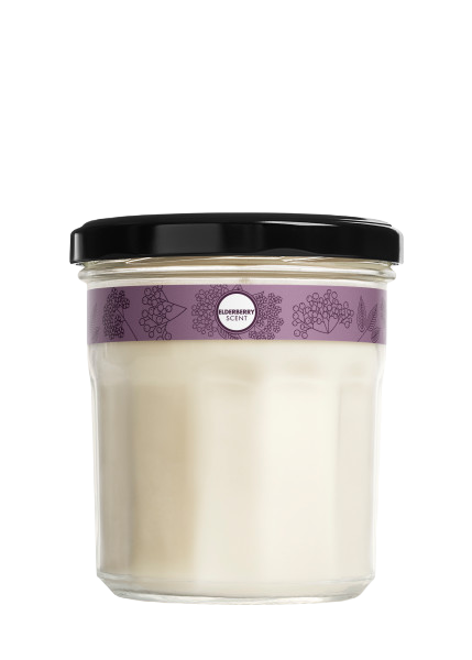 Elderberry Soy Candle Large