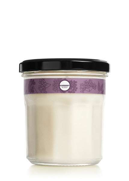 Elderberry Soy Candle Large - Image 2