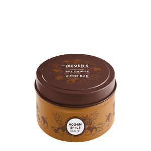 Acorn Spice Tin Candle