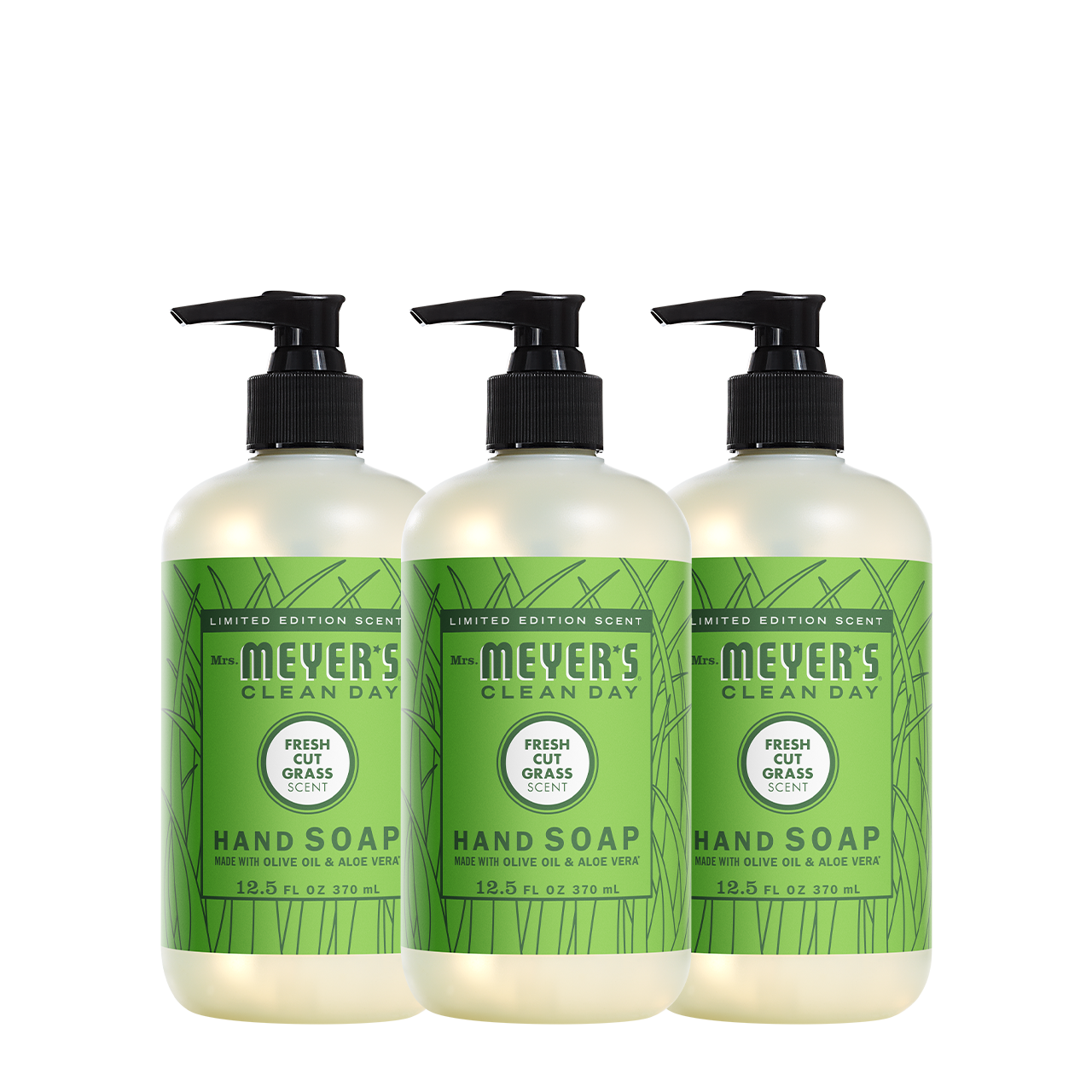Fresh Cut Grass Liquid Hand Soap 3-count Bundle