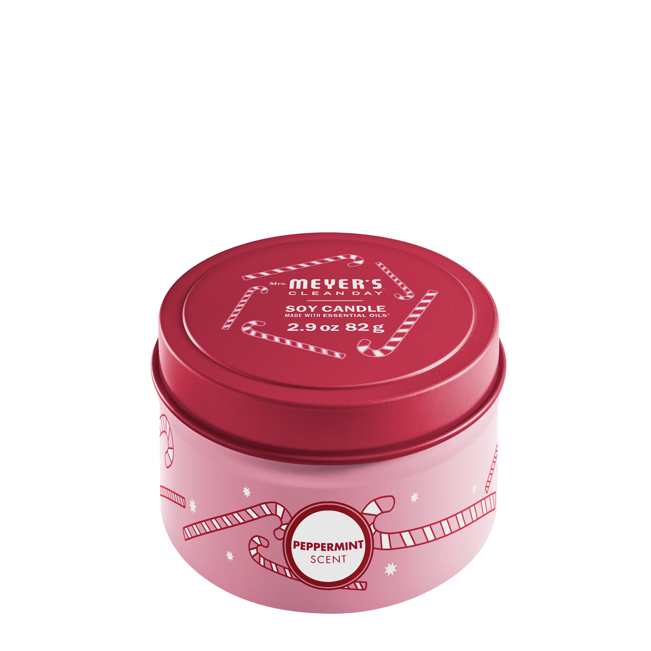 Peppermint Tin Candle