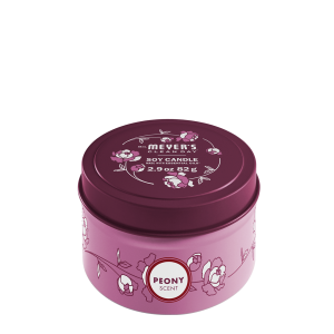 Peony Tin Candle