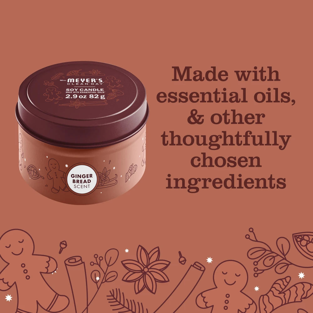 Gingerbread Tin Candle - Image 5