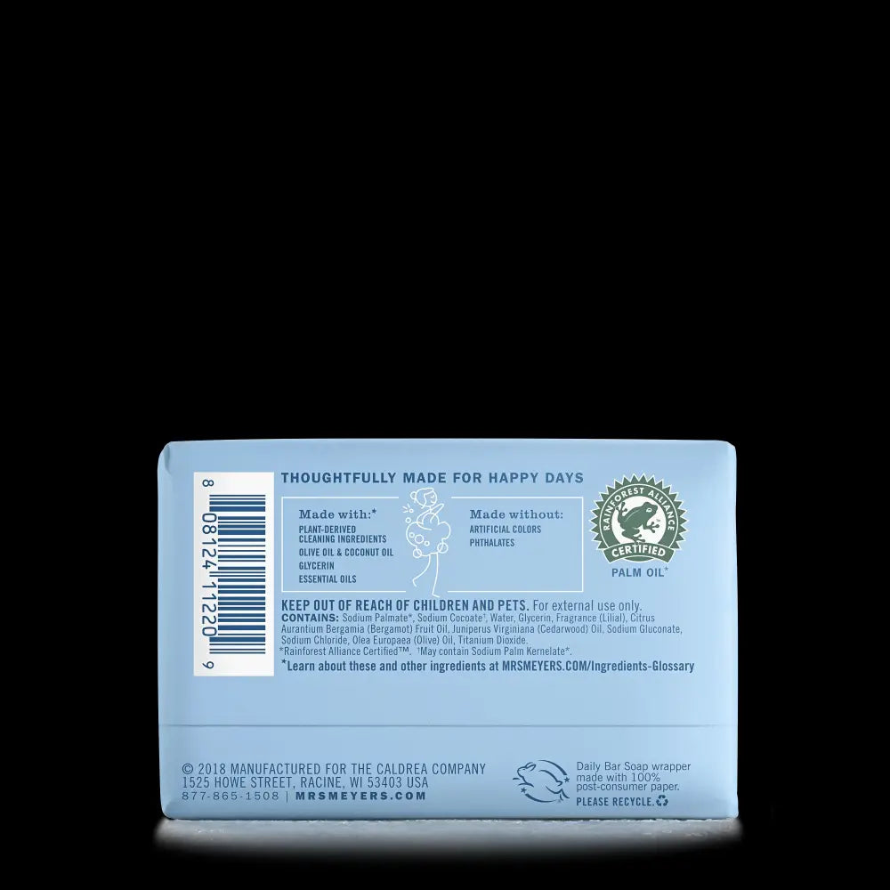 Rain Water Daily Bar Soap - Image 2