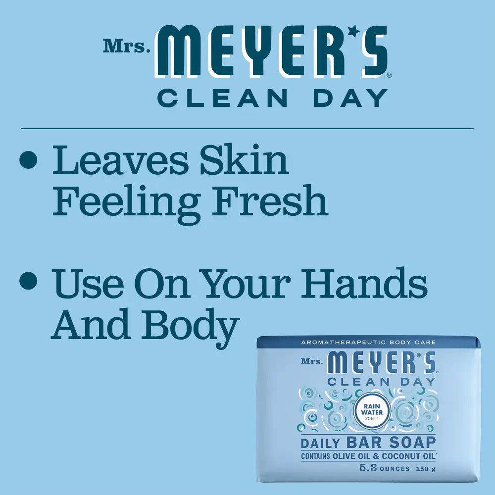 Rain Water Daily Bar Soap - Image 4