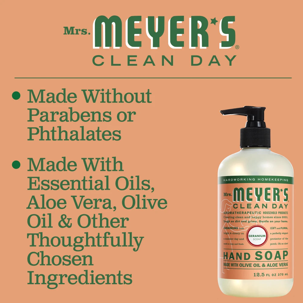 Geranium Liquid Hand Soap - Image 5